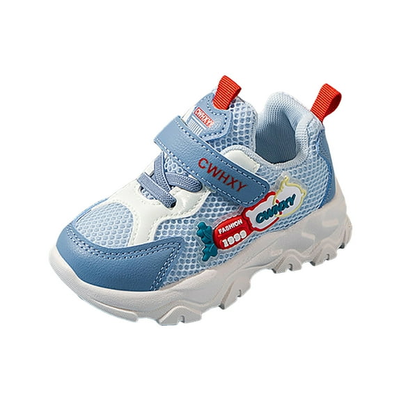 Toddler Girl Breathable Sneakers Kids Lightweight Tennis Shoes Comfortable Non Slip Walking Shoes