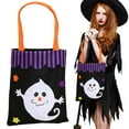 thumbnail image 1 of Sacs d'Halloween Multifonctionnels Sacs à Bonbons avec Poignées Réutilisables Sacs à Bonbons Non Tissés pour Halloween, 1 of 7