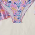 thumbnail image 6 of Abomasnow Bathing Suit Cover up for Women Summer Hawaiian Swimwears Beach Coverups Set 3 Piece Long Sleeve Bimono Cardigan with Tankini Outfits, 6 of 9