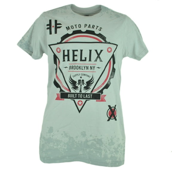 Moto Sports Brooklyn NY Distressed Graphic Built To Last Tshirt Tee Small