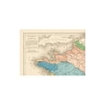 thumbnail image 3 of Historic Map - France Physical - Drioux 1882 - 32.55 x 23 - Vintage Wall Art, 3 of 5