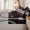 Maroon Gray Black, variant on Erosebridal Monochrome Abstract Circle Zipper Twin Comforter Sets with Fitted Sheet and 2 Pillowcases,Two-Tone Block Stripes Zipper Bedding Set,Charcoal Gray White,4-Piece,Black Reversible