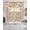 Pink, variant on Pink Rose Fall Swag Kitchen Curtains Sets for Windows 24 Inch Length, Thanksgiving Vintage Pastoral Floral Short Window Curtain Panels Swags Valances and Tiers 3 Piece Set for Cafe/Dining Room