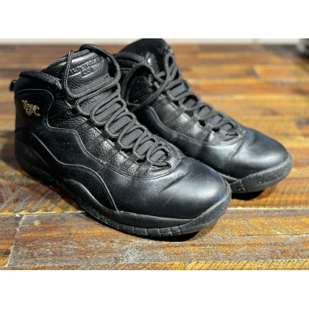 Ni - ke Air Jordan 10 Retro NYC Gold City Pack 2016 Mens Sneakers 310805-012 Size 11