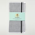 thumbnail image 2 of Arkwright Classic Checkered Dishcloth 8-Pack, Cotton Kitchen Dish Cloths, 13x13 in., Black and White Check Pattern, 2 of 5