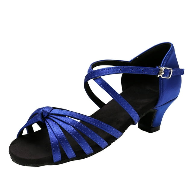 Chaussures de Danse Latine Confortables pour Femmes Semelle Non Souple à la Mode pour Performance et Style Élégants