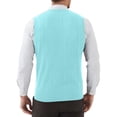thumbnail image 4 of SAATLERI Sweater Vest Men V Neck Knitted Sleeveless Pullover Sweaters Knitwear Vests Solid Plain Loose Fit All Match Sweater Tops, 4 of 6
