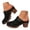 Black, variant on Chunky Heel Sandals for Women Closed Toe Block Heeled Slide Shoes 2026 Ladies Casual Walking Sandal for Outdoor 9 Beige