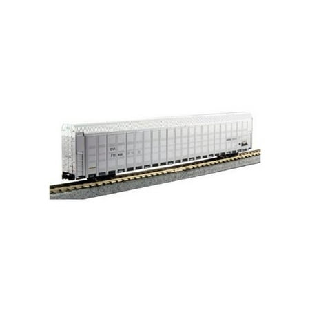 Kato USA Model Train Products Aluminum Sided Autorack Canadian National 4-Car Set #712800, 712810, Multi-Colored
