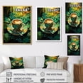 thumbnail image 4 of Designart "Kopi Luwak Landscape With Coffee" Coffee Wall Art Prints, 4 of 7