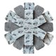thumbnail image 1 of Protectores para ollas y sartenes VANWYCHEN 12 piezas de fieltro 26-38 cm, 1 of 7