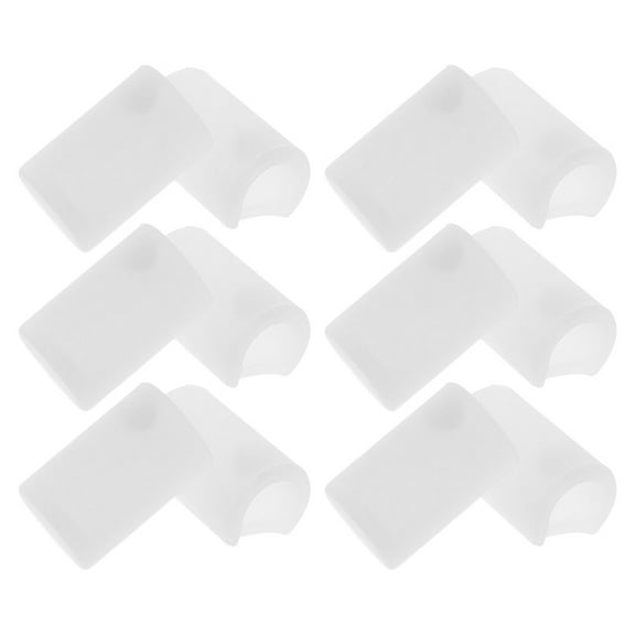 NICEXMAS 12Pcs Silicone Cabinet Door Bumpers Transparent Furniture Protection for Home Use