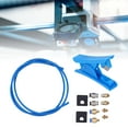 thumbnail image 4 of Hotend Tubing Set, Low Friction Quick Response Less Clogging PTFE Tube Kit Wear Proof  For 3D Printer 1m/39.4in,2m/78.7in, 4 of 8