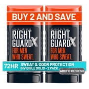 Right Guard Xtreme Defense Solid Antiperspirant & Deodorant for Men, Arctic Refresh, 2.6 oz. (2 Pack)