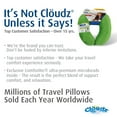 thumbnail image 6 of Cloudz Microbead Travel Neck Pillow - Black, 6 of 8