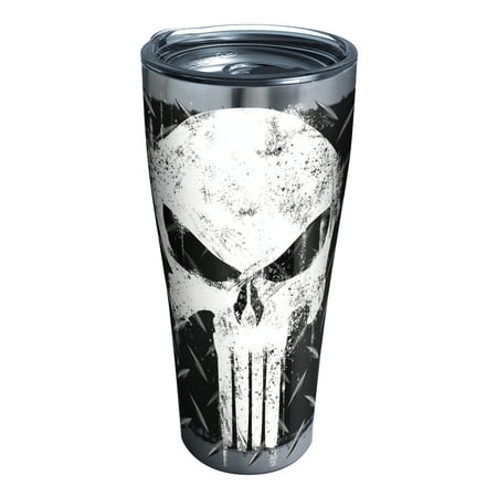 

Tervis Marvel Punisher Triple Walled Insulated Tumbler Travel Cup Keeps Drinks Cold & Hot 30oz Stainless Steel