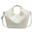 thumbnail image 1 of Sac Hobo Chic pour Femmes Grande Capacité Sangle Ajustable Sac Polyvalent (Blanc), 1 of 5