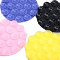 thumbnail image 4 of NFTIGB 8pcs Silicone Suction Cup Phone Grips for All Cell Phones Multi-Purpose Double Sided Mount Mobile Accessory Holder, 2.76 inches / 7 cm, 4 of 9