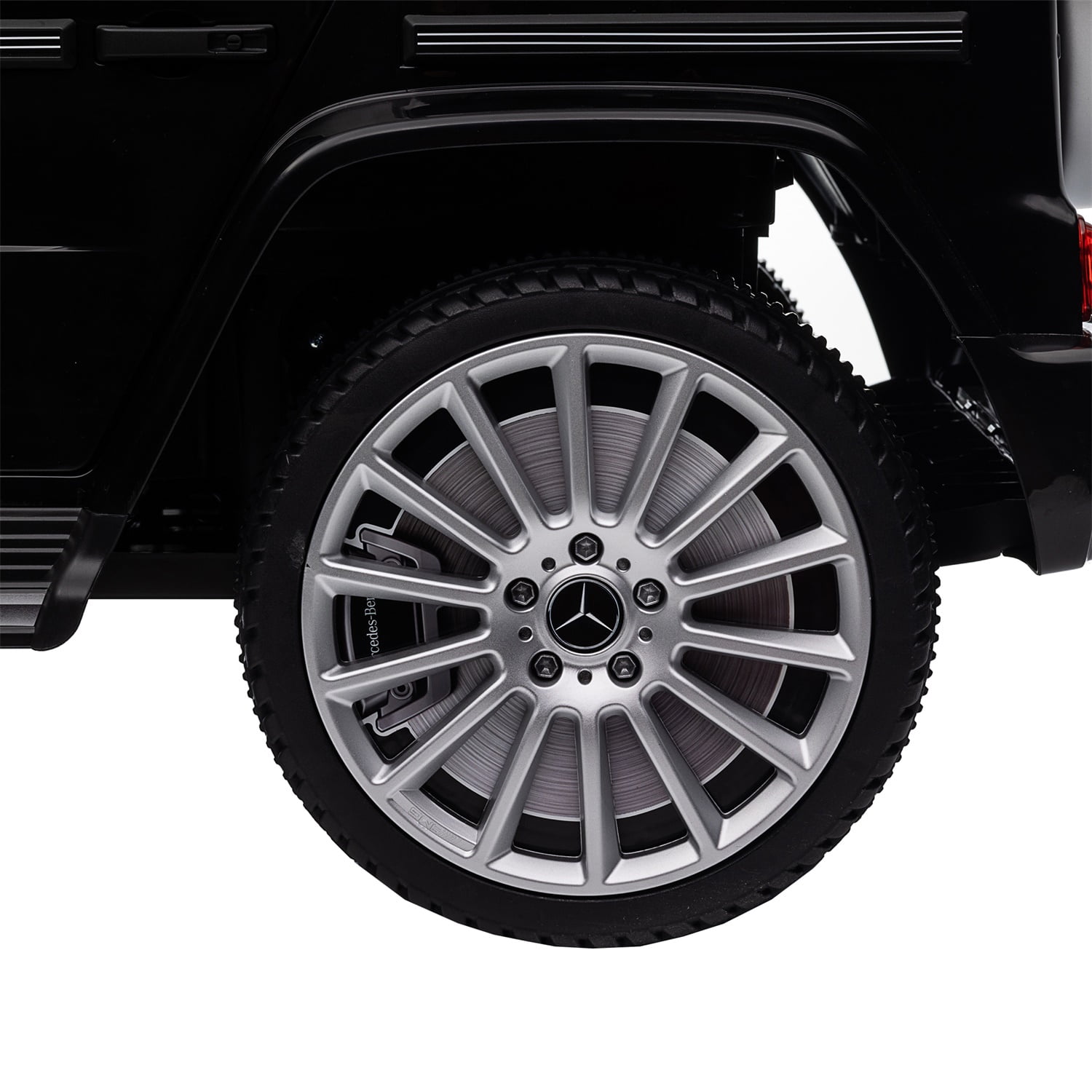 CIPACHO Kids Ride On Cars, Licensed Mercedes-Benz G500, 24V Battery Powered Toy for Kids with 2.4GHz Remote Control, Black