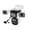 US Plug, variant on Suodoka 3-Lens Outdoor Security Camera 360° WiFi Surveillance AI Human Detection Color Night Vision Two-Way Audio Auto Tracking IP66 Waterproof Home Security US Plug