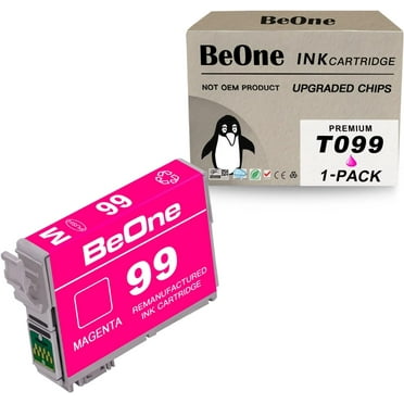 BeOne Ink Cartridge Replacement for Epson T099 99 T99 to use with Artisan 700 710 725 730 800 810 835