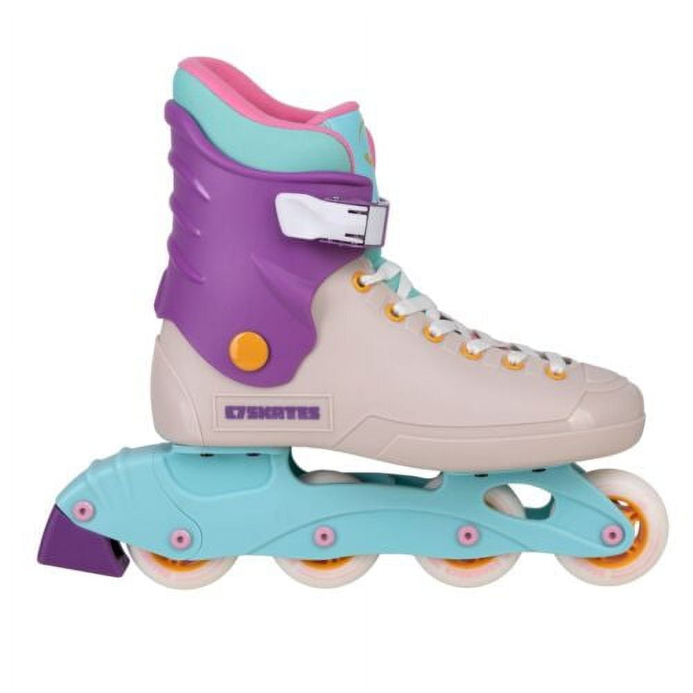 C7skates Sunrise Spark Nostalgic Adult Roller Inline Skates, Size