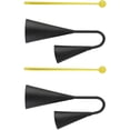 thumbnail image 1 of OULII 2Sets Sturdy Iron Cowbell For Training And Outdoor Activities, 1 of 8