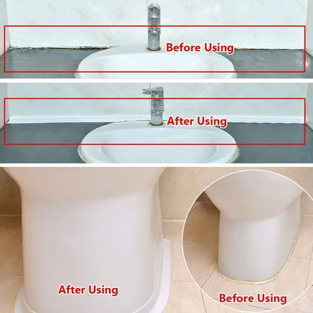 3 2m Kitchen Bathroom Crevice Strip Wall Corner Sealing Adhesive Tape Pvc Waterproof Self Tile Sink Edge Repair Sealant Sticker Mould Proof Canada - Repair Bathroom Sink Wall 3 2m Kitchen Bathroom Crevice Strip Wall Corner Sealing Adhesive Tape Pvc Waterproof Self Tile Sink Edge Repair Sealant Sticker Mould Proof Canada - Repair Bathroom Sink Wall