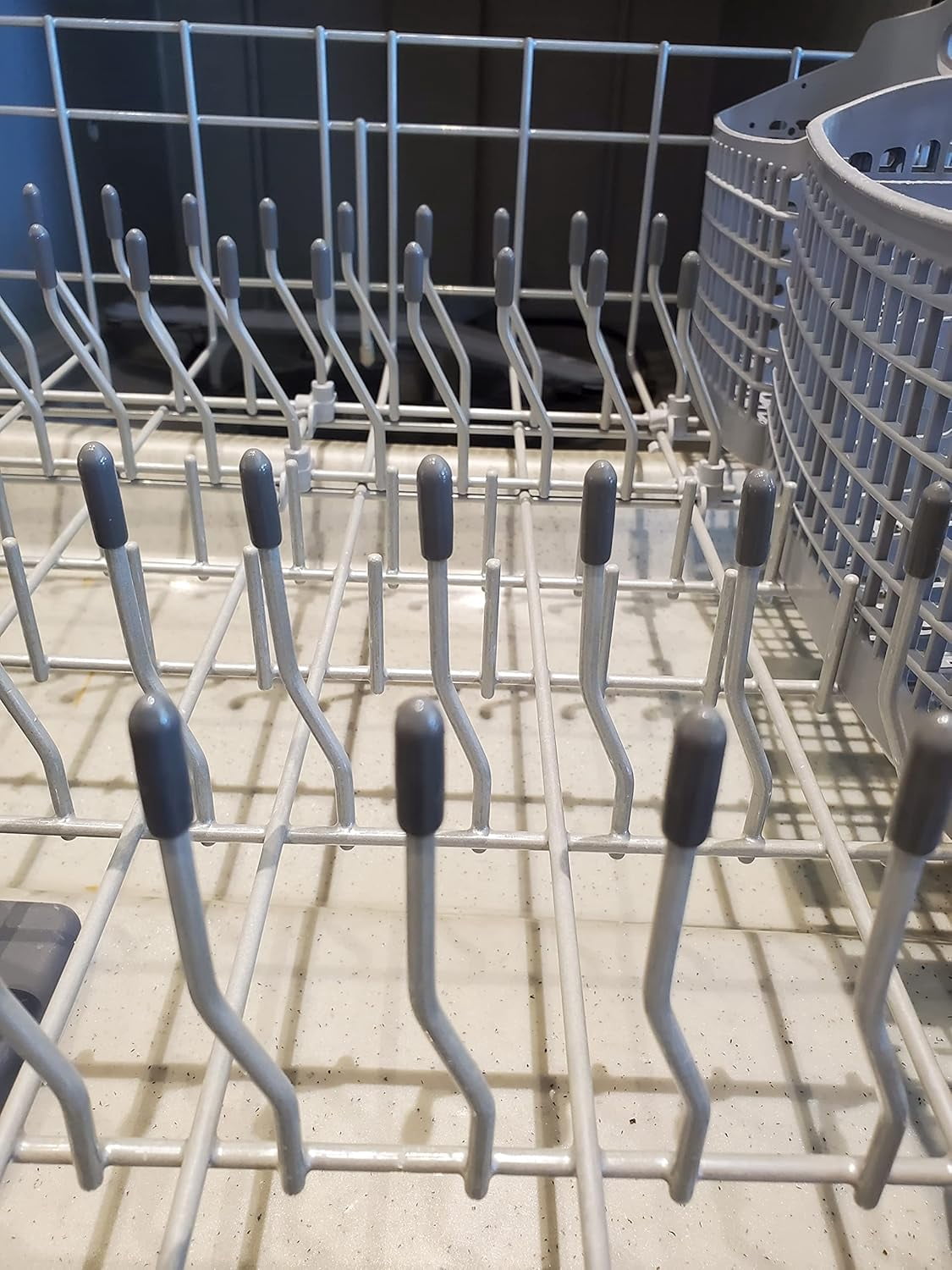 (New 1oz Size) Uber Goop Dark Grey Dishwasher Rack Coating/Glue w/50 caps