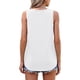 thumbnail image 4 of Ploknplq Tank Tops,Going Out Tops,Camisole Tops for Women,2025 Popular Round Neck Short Sleeved 2D Printed Casual Loose Versatile Vest Suspender,Slim-fit Tank,Basic Tank Tops for Women White 2 S, 4 of 6