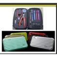 thumbnail image 2 of 9pcs/set Portable Ohm Tester Screwdriver Winding Rods Tweezers Pliers Coil Hand Tool Kit Spare Parts for RBA RDA Rebuildable Electric Cigarette Atomizer with Storage Case, 2 of 5