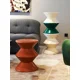thumbnail image 2 of Mesa de centro redonda de plástico para sala de estar, sofá para el hogar, mesa auxiliar creativa, taburete para zapatos, balcón, escritorio pequeño, mesita de noche para dormitorio, 2 of 4