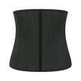 thumbnail image 5 of Defitshape Women's Latex Waist Trainer Cincher Tummy Control Tight Slim Breathable Girdle Corset Shapewear Firm Bodysuit Fitness Underbust Body Shaper Black X-Large, 5 of 5