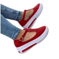 thumbnail image 3 of Sandales d'Été pour Femmes, Sandales à Plateforme à Brides, Chaussures Compensées à Bout Fermé, Sandales d'Extérieur Confortables pour Femmes, 3 of 6