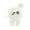 white, variant on Infant Baby 2Pcs Winter Outfits Long Sleeve Elephant Heart Print Knit Jumpsuit with Beanie Hat Set White 0-3 Months