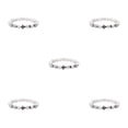 thumbnail image 3 of Justharion Unique Eye-catching Beaded Bracelets For Individual Style Easy Matching Imported white pine 5Set, 3 of 6
