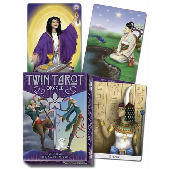 Twin Tarot Oracle, (Hardcover)