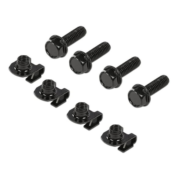 PIT66 Front Shock Lower A Arm Mounting Bolts & Special U Nuts Hardware Fit for 1955-2007 GM 8 Pcs