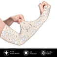 thumbnail image 3 of Uemuo Cute Rabbit Printed Arm Sleeves, Cooling UV Sun Protection Sports Compression for Men/Women, 3 of 8