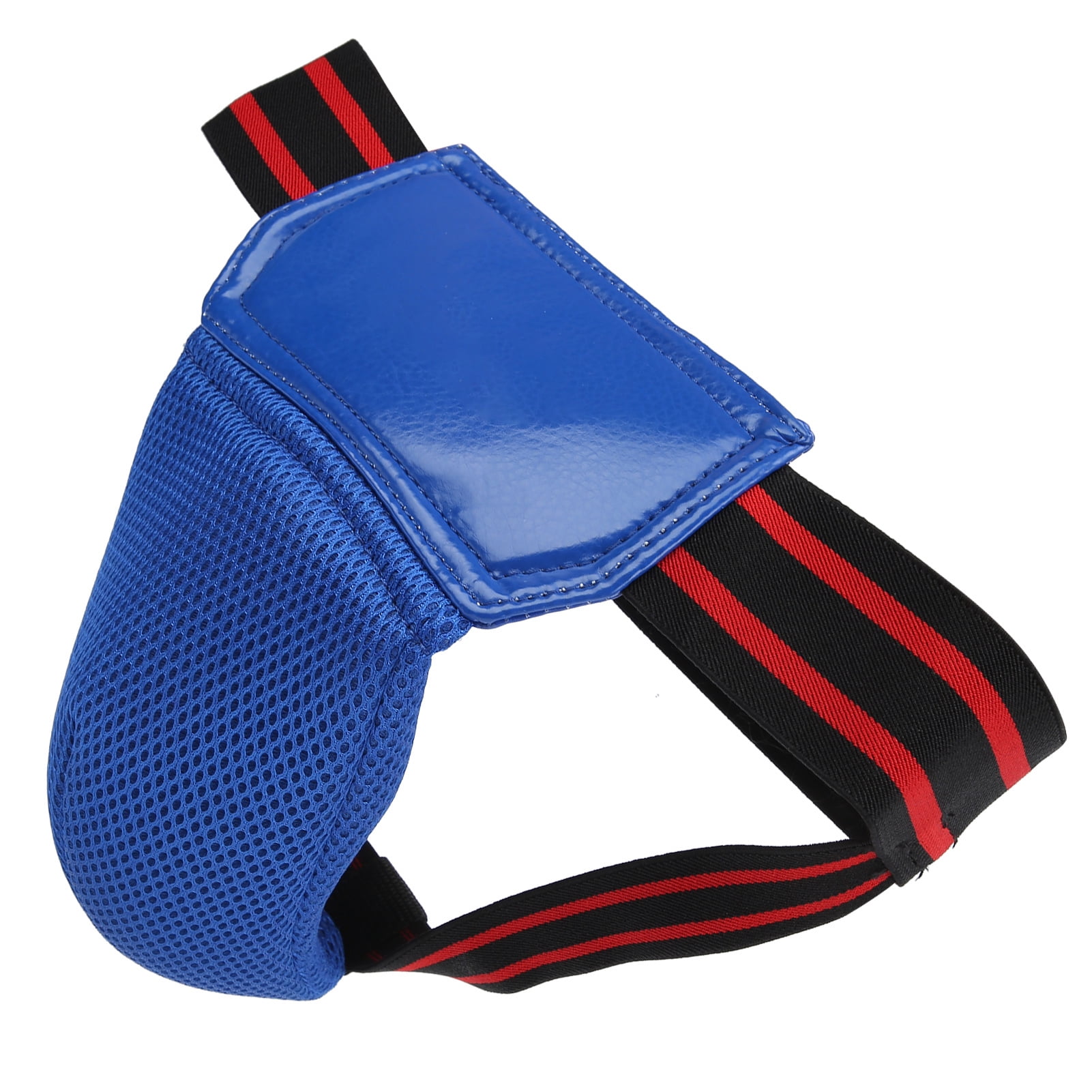 Taekwondo Boxing Groin Guard Protector PU Leather Breathable Jockstrap