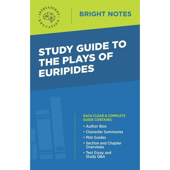 Bright Notes Study Guide to The Plays of Euripides, (Paperback)