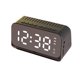 thumbnail image 2 of Altavoz Bluetooth inalámbrico | Altavoz inteligente con diseño de espejo mini | Reloj despertador con control remoto | Comando de voz | Audio de alta fidelidad | Decoración de oficina en casa, 2 of 5