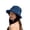 Navy, variant on Womens Sun Visor Hat Wide Brim Fisherman Cap Upf Sun Outdoor Casual Beach Hat