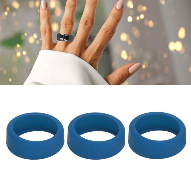 Cubiertas De Anillo De Silicona De 3 Piezas, Protector De Anillo Elástico Para Anillo Inteligente