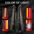thumbnail image 2 of MOSTPLUS Pair Smoked LED Rear Lamp Tail Lights for 2007-2014 Chevy Suburban 1500 Tahoe GMC Yukon, 2 of 6