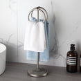 thumbnail image 2 of Bearachild Soporte para toallas Anillos dobles Soporte colgante Estante de de acero inoxidable Toallas de Suministros organizadores de baño Juegos de accesorios de baño Bearachild HA066222-00, 2 of 6