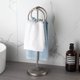 thumbnail image 2 of Bearachild Soporte para toallas Anillos dobles Soporte colgante Estante de de acero inoxidable Toallas de Suministros organizadores de baño Juegos de accesorios de baño Bearachild HA066222-00, 2 of 6