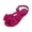 Hot Pink, variant on Flat Sandals for Women Dressy, Walking Shoes Women Slip On, Bowknot Fish Mouth Low Heel Sandals With Solid Color Design Comfortable for Casual Wear and Daily Use, Black 8