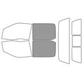 thumbnail image 2 of Rvinyl Car Window Pre Cut Tint Kit Back 50% Single Ply Fit Ford F-150 2021-2023 SuperCrew, 2 of 8