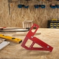 thumbnail image 5 of HOMEMAXS Multi-angle Measuring Ruler Square Protractor 45/90 Degree Woodworking Ruler Tool, 5 of 8